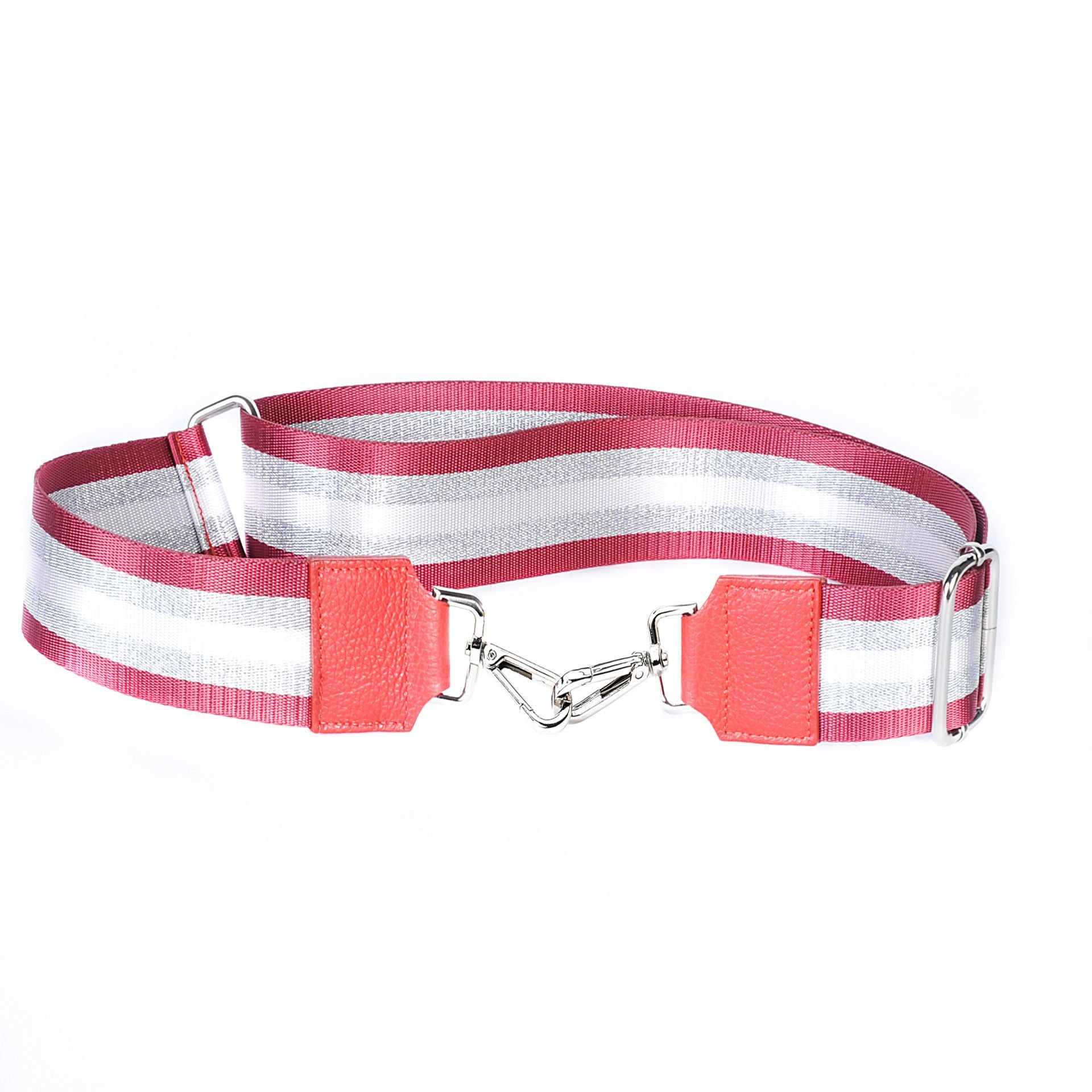 Bandoulière amovible pour sac à main BAYA Rouge garance