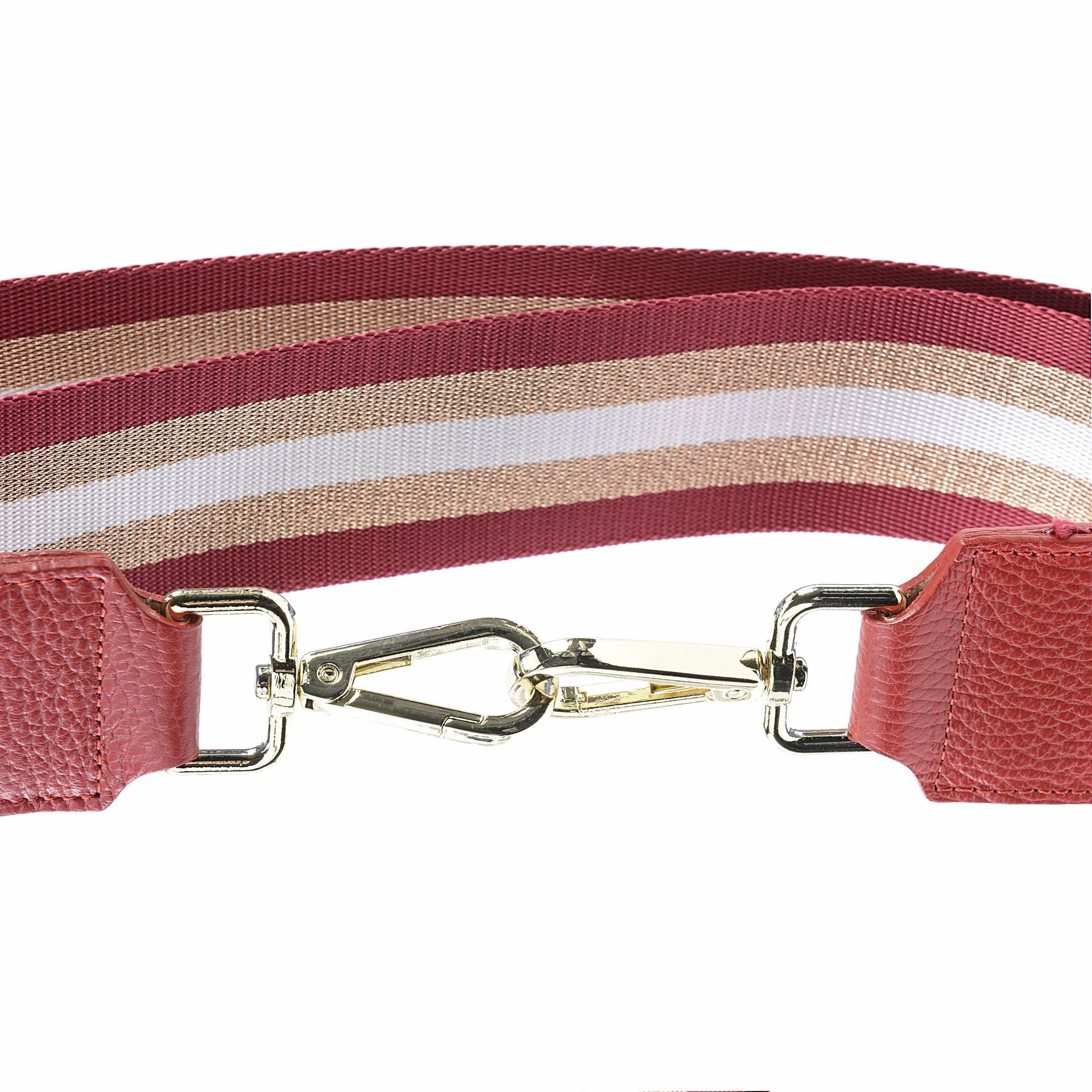 Bandoulière amovible pour sac à main BAYA Rouge garance