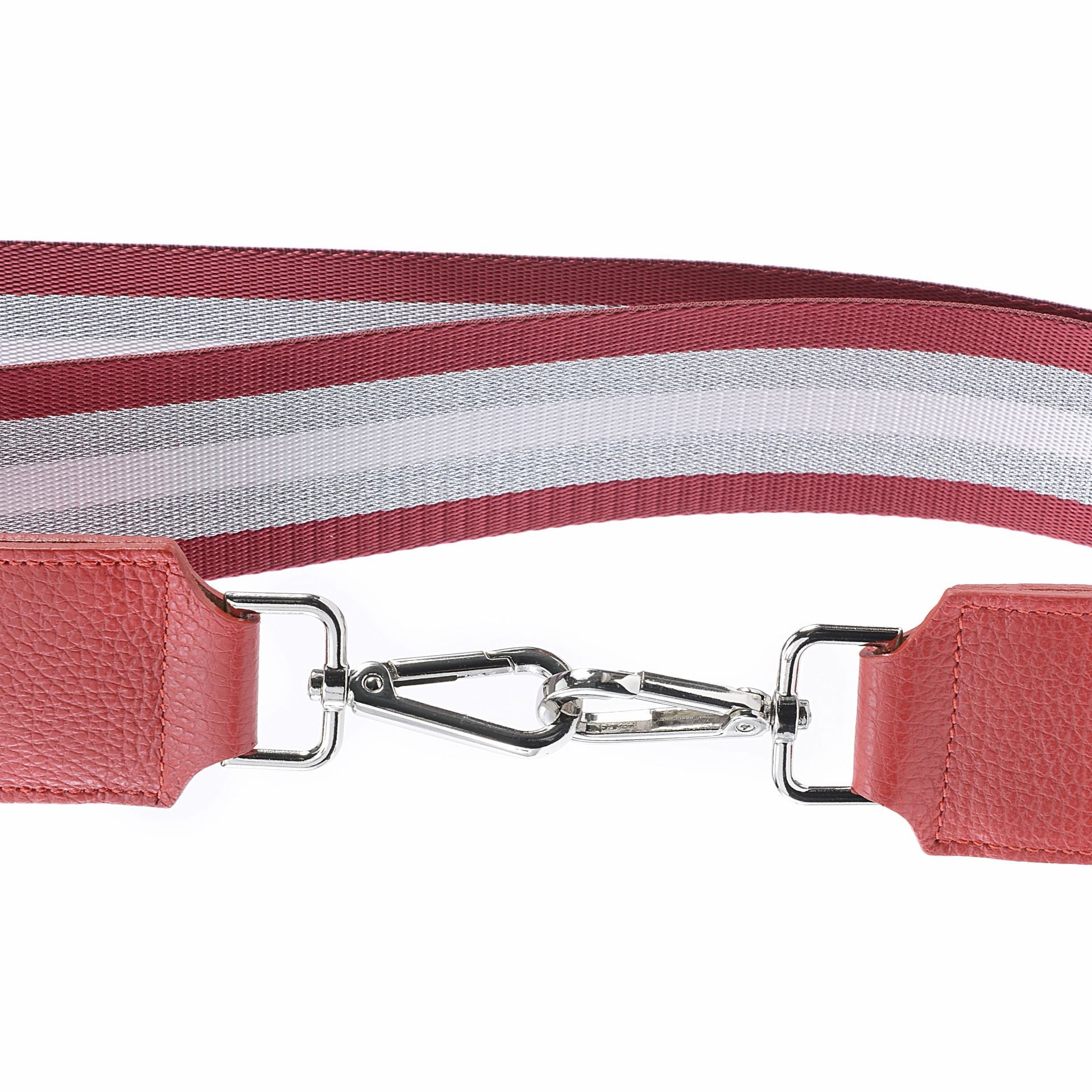 Bandoulière amovible pour sac à main BAYA Rouge garance