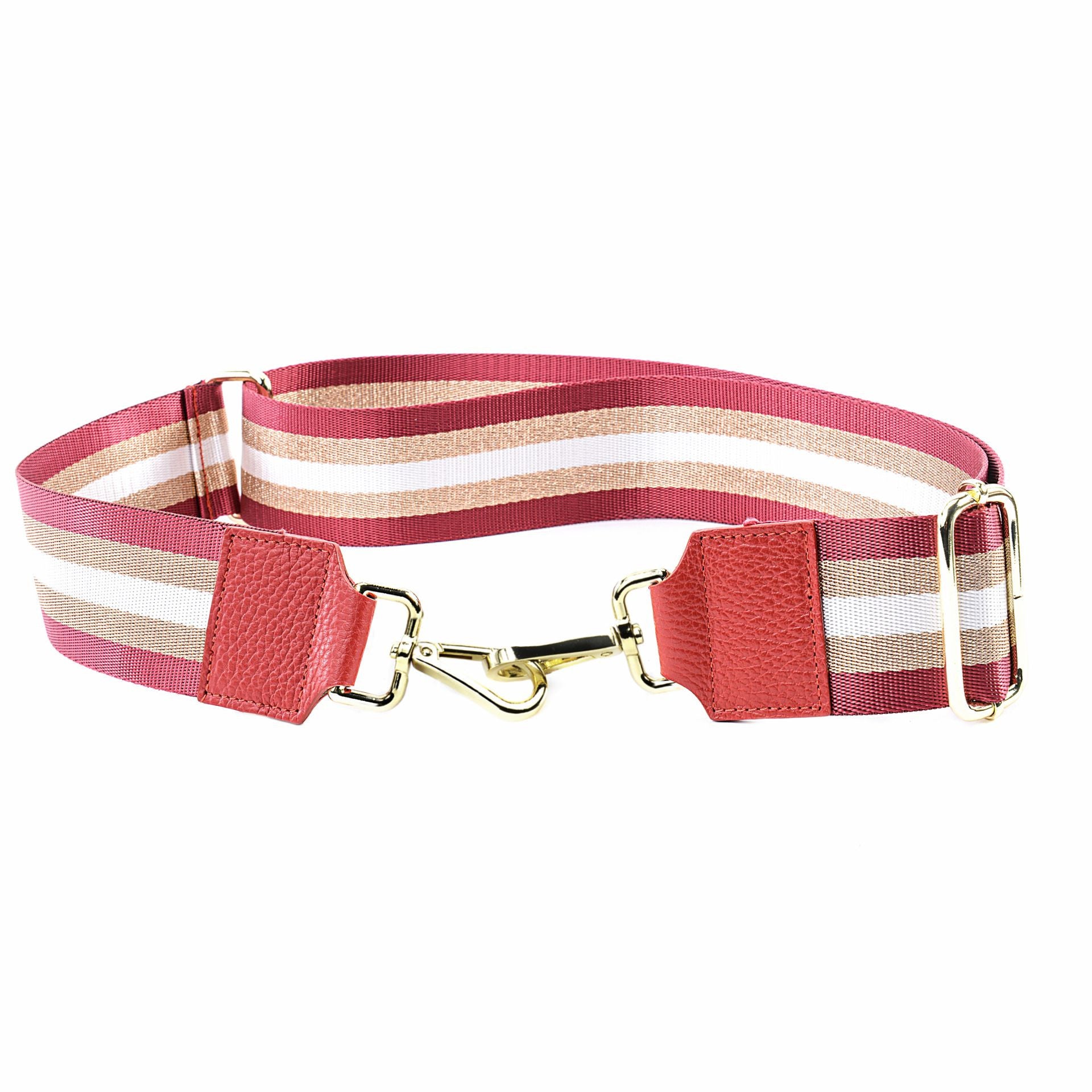 Bandoulière amovible pour sac à main BAYA Rouge garance