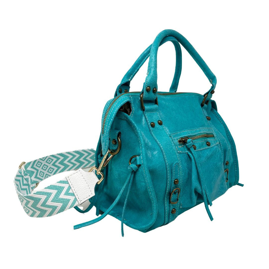 Bandoulière amovible pour sac à main GRAPH doré Blanc