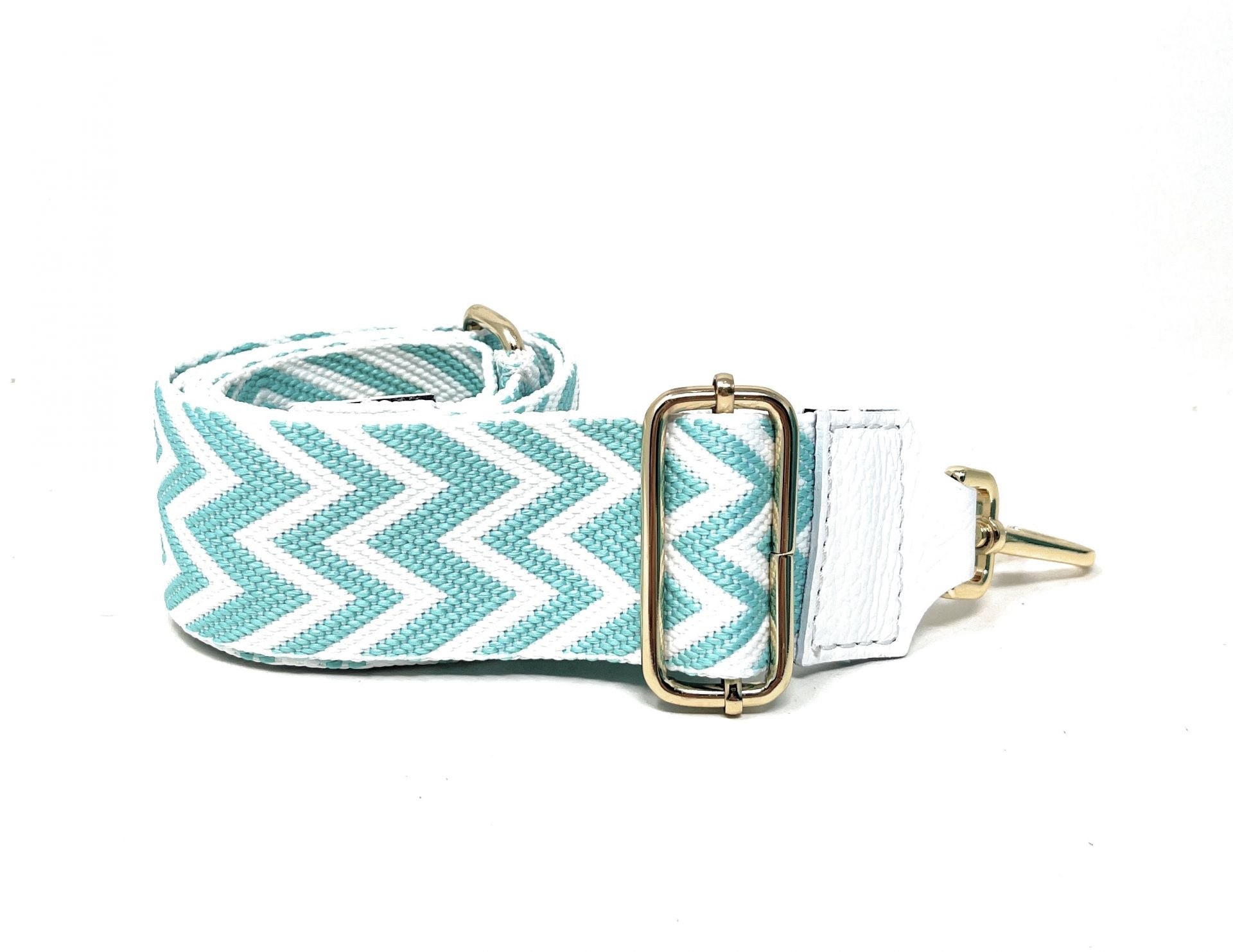 Bandoulière amovible pour sac à main GRAPH doré Blanc