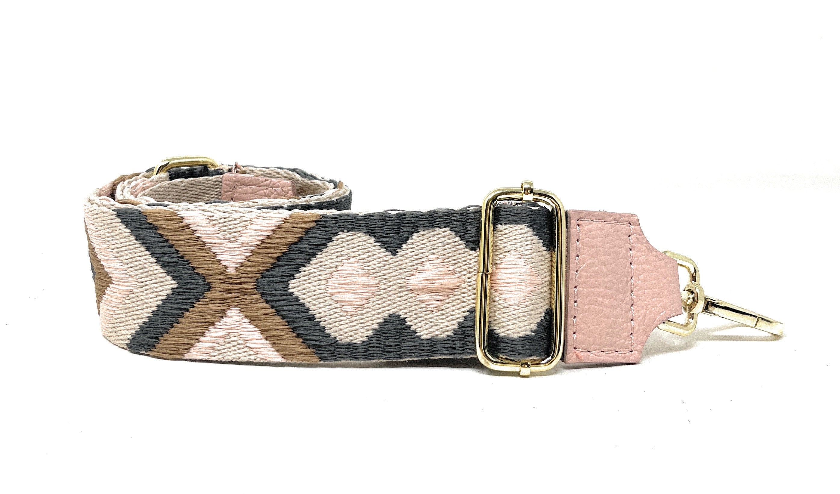 Bandoulière amovible pour sac à main LOSA doré Rose nude