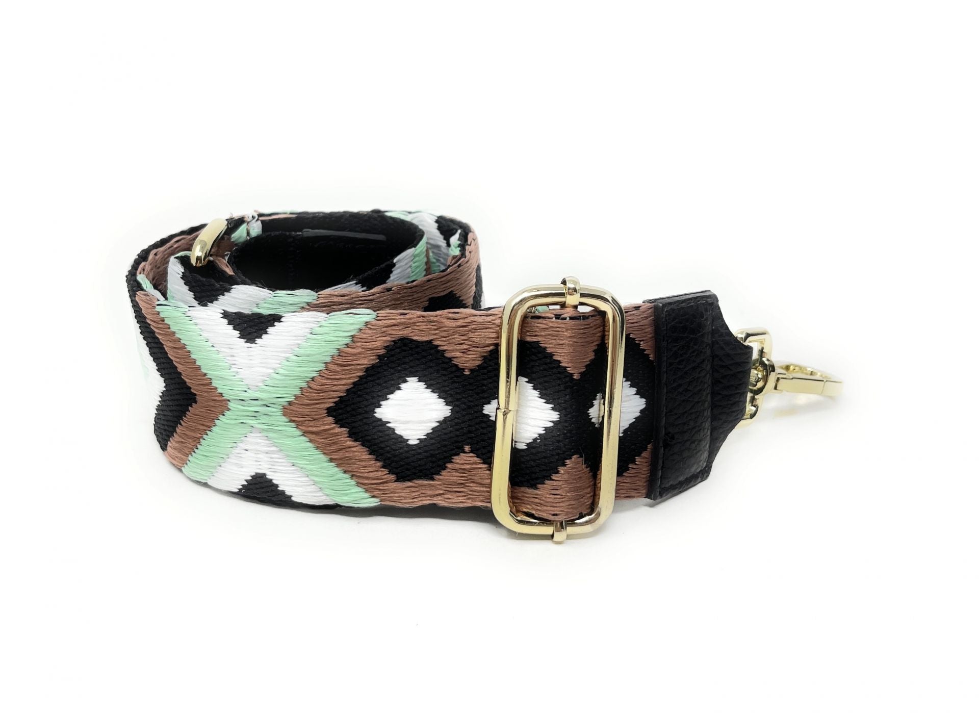 Bandoulière amovible pour sac à main LOSA doré Noir