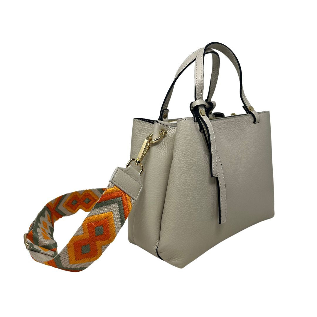 Bandoulière amovible pour sac à main LOSA doré Taupe clair