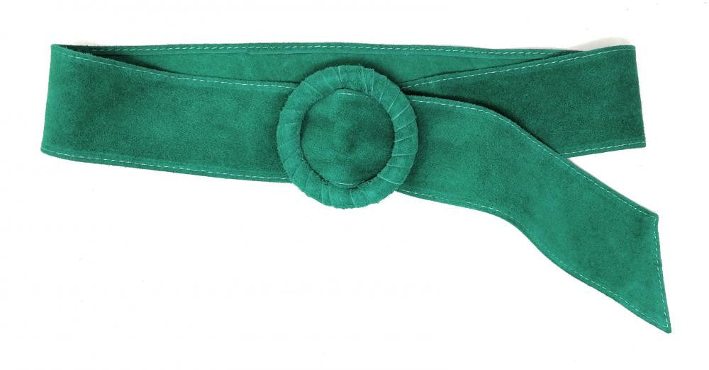 Ceinture large en croûte de cuir italien SPARROW Lagon