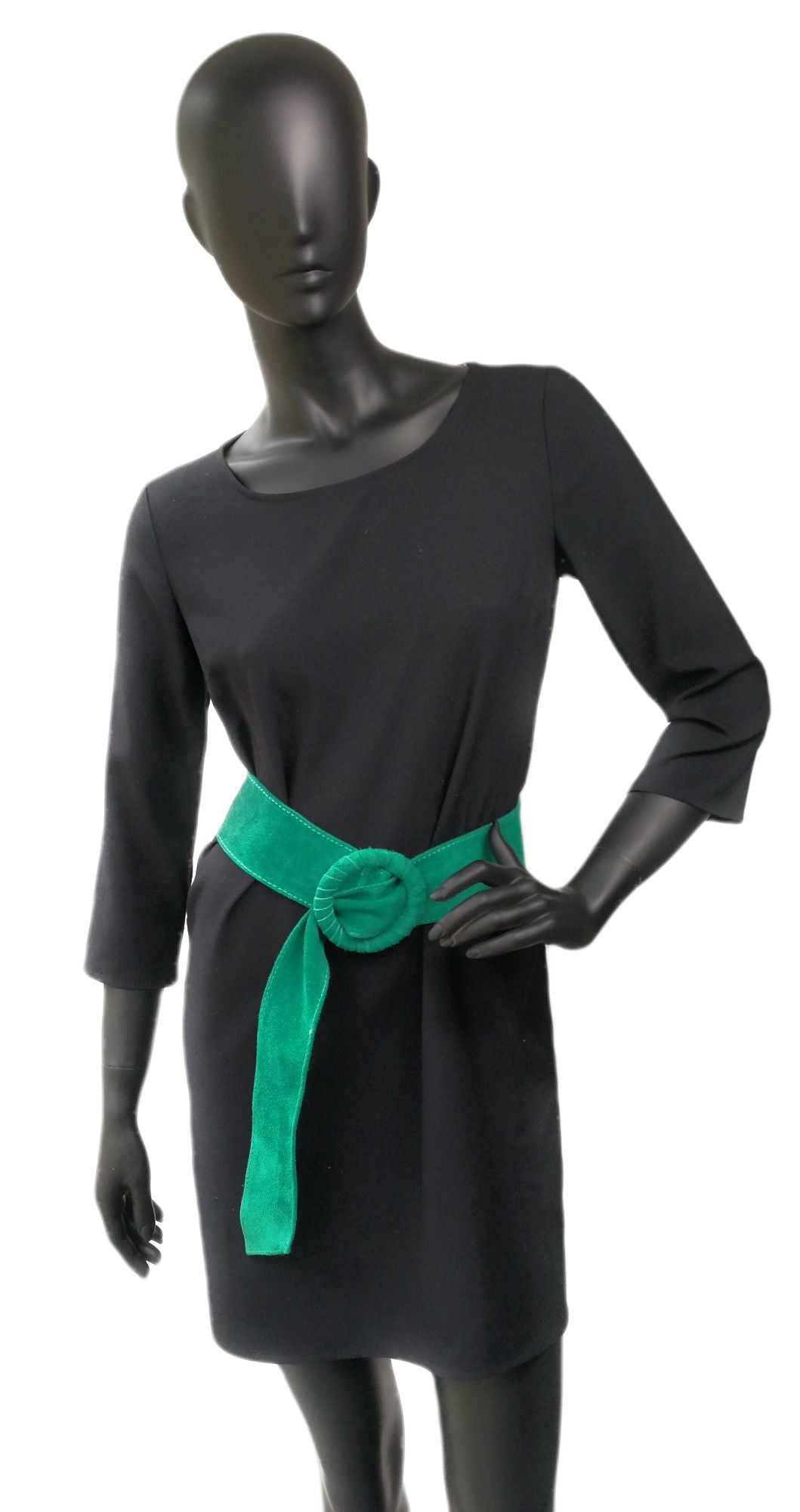 Ceinture large en croûte de cuir italien SPARROW Lagon