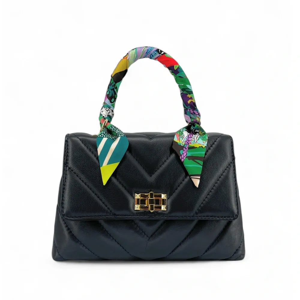 Foulard de sac en tissu satiné JUNGLE DOGS Vert intense