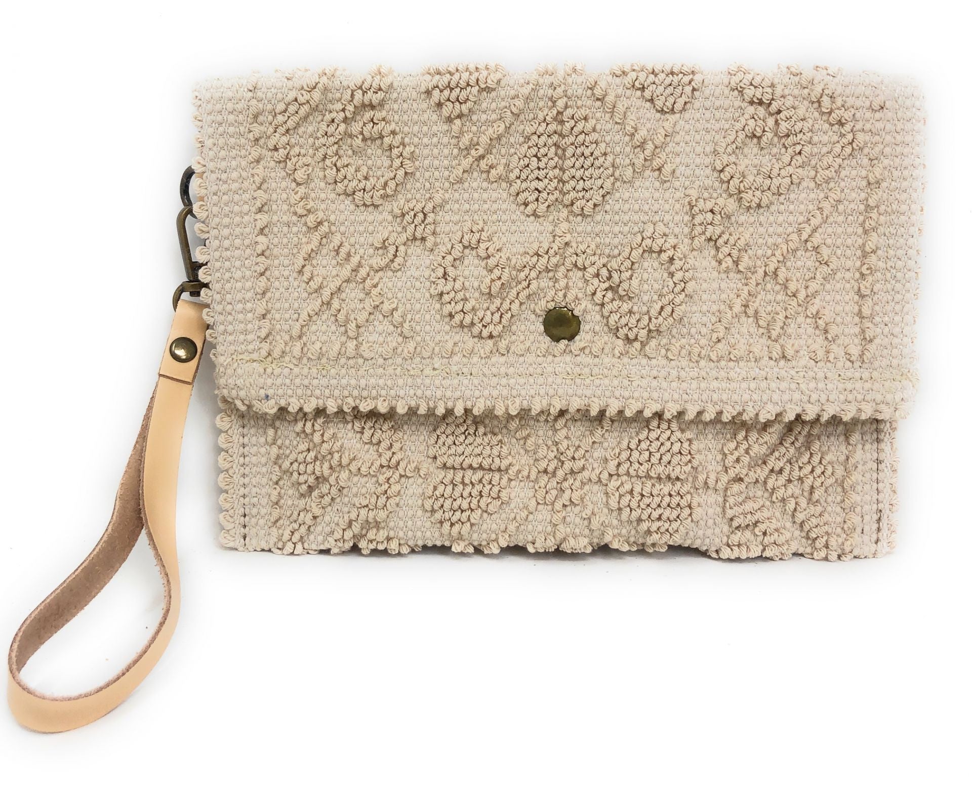 Pochette en tissu MOTU Taupe clair