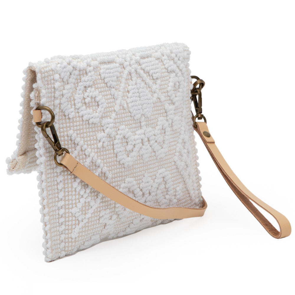 Pochette en tissu MOTU Blanc