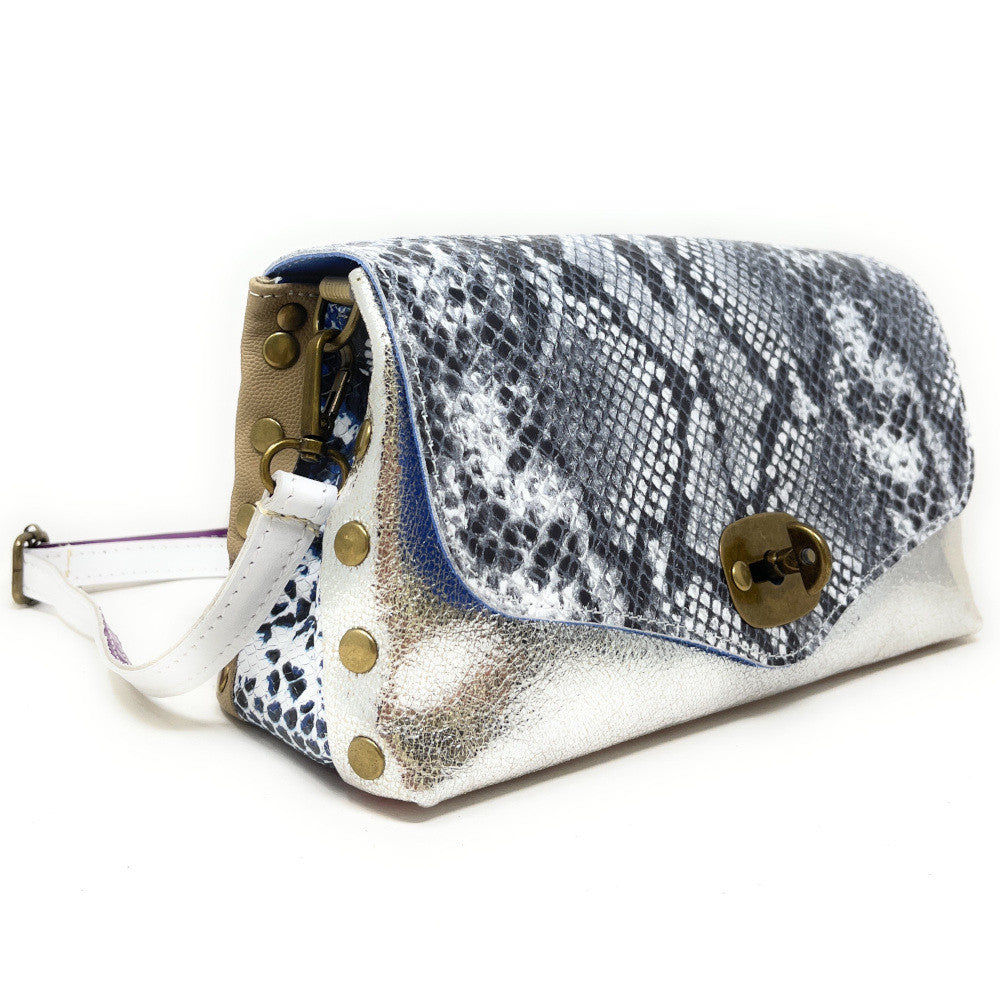 Sac french stick en cuir à motifs UNIQ XL 05 Multicolore