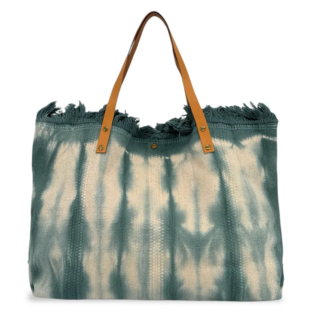 Sac à main cabas en tissu BELIZE Céladon