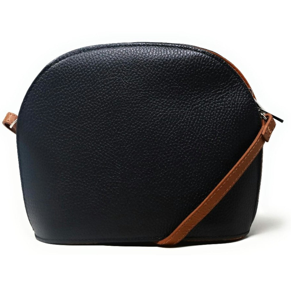 Sac trotteur en cuir grainé NAAN Noir