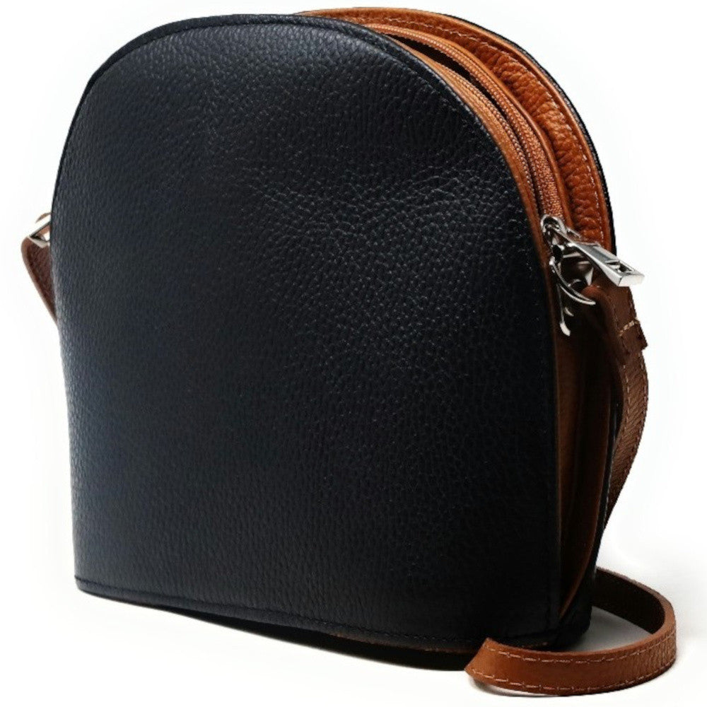 Sac trotteur en cuir grainé NAAN Noir