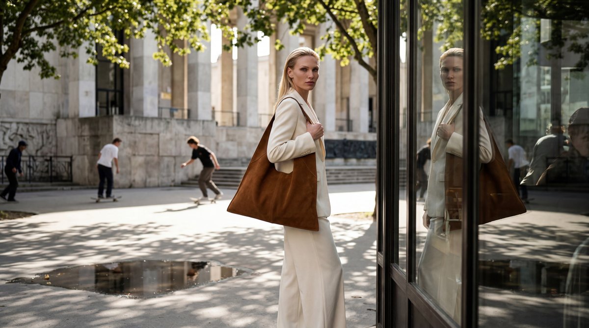 Sacs en daim, nubuck, suédé