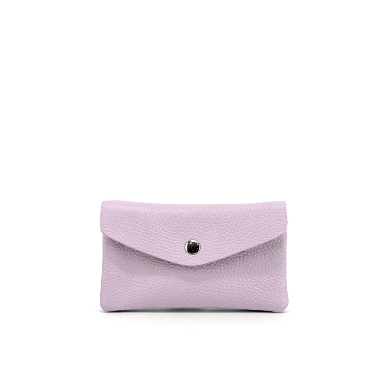 Tasto del portafoglio in pelle a grana COMPO Malva