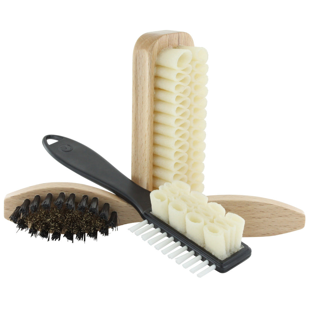Brosse crêpe naturel dos bois FAMACO