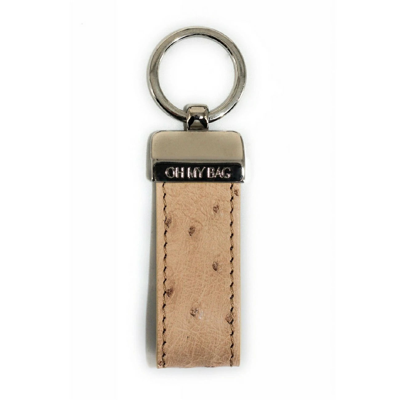 Bolso y bolsillo de cuero grano BIRDIE Púrpura