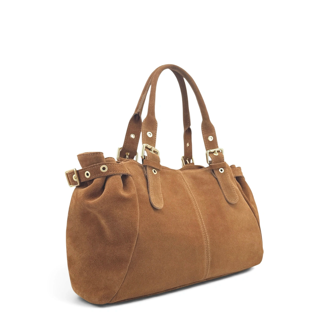 Bolsa de bolos Daim PRINCESSE SUEDE XL Camel