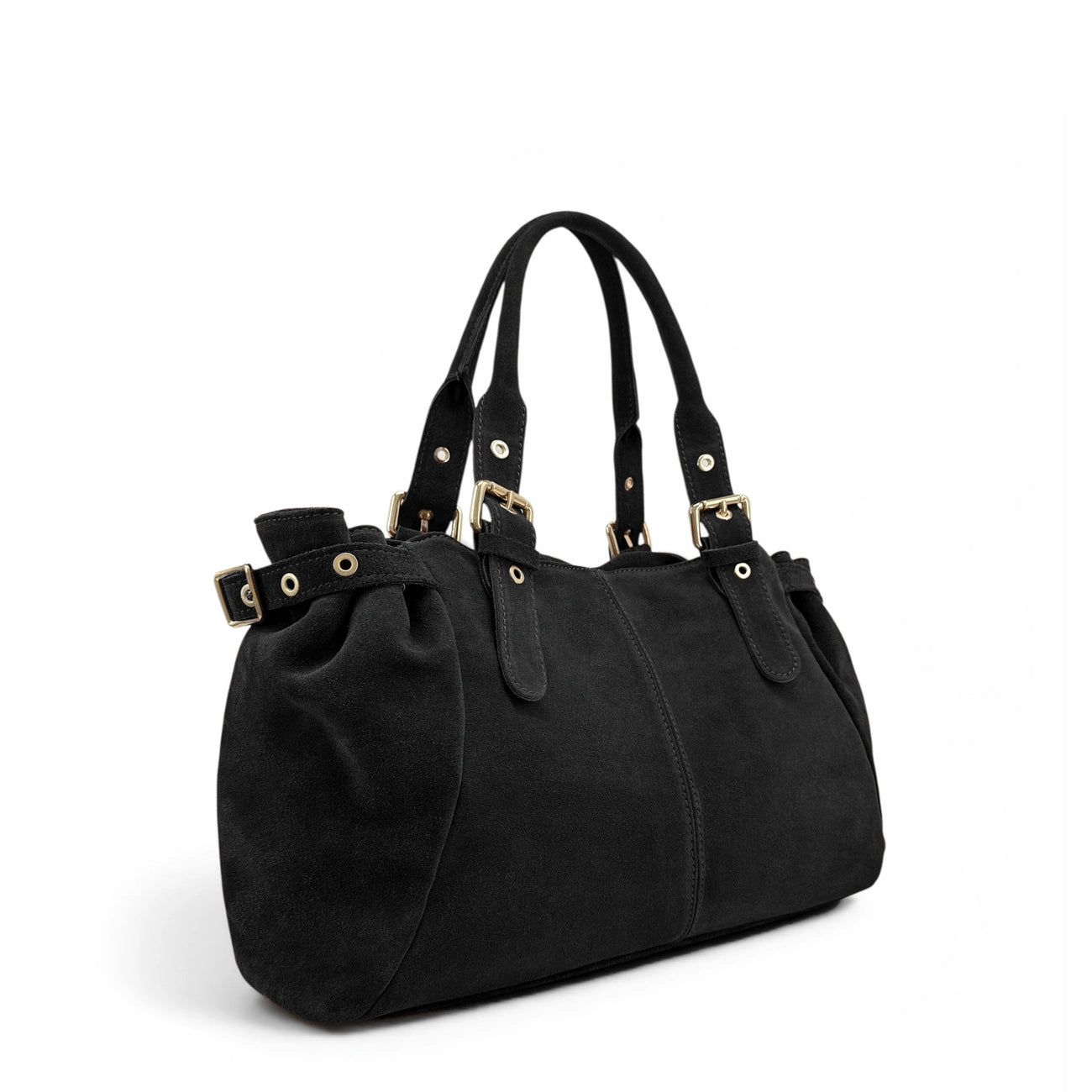 Borsa da bowling daim PRINCESSE SUEDE XL Noir