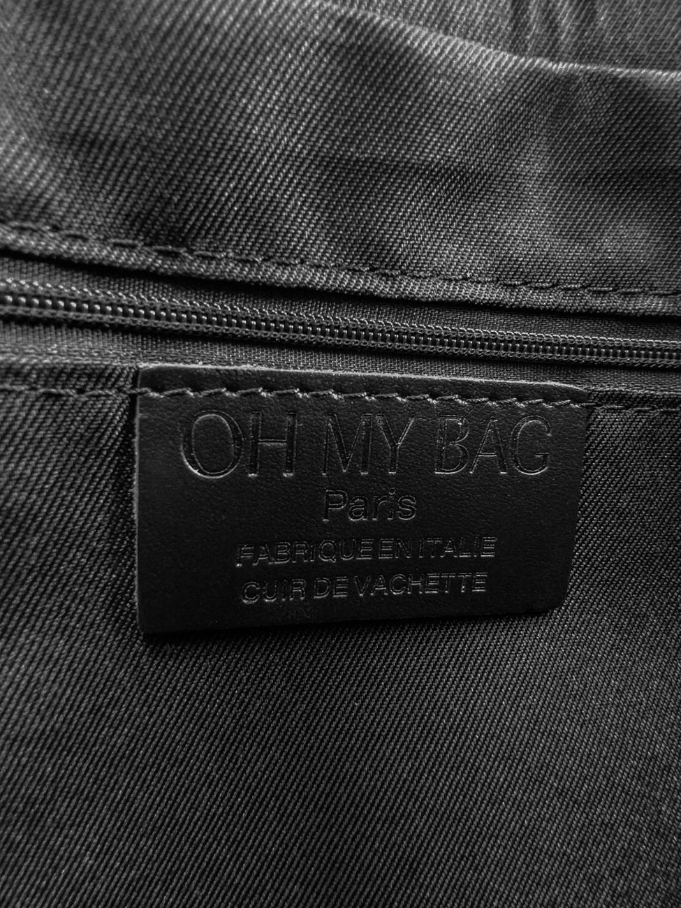 Sac bowling en cuir grainé NEW PRINCESS XL Beige crème
