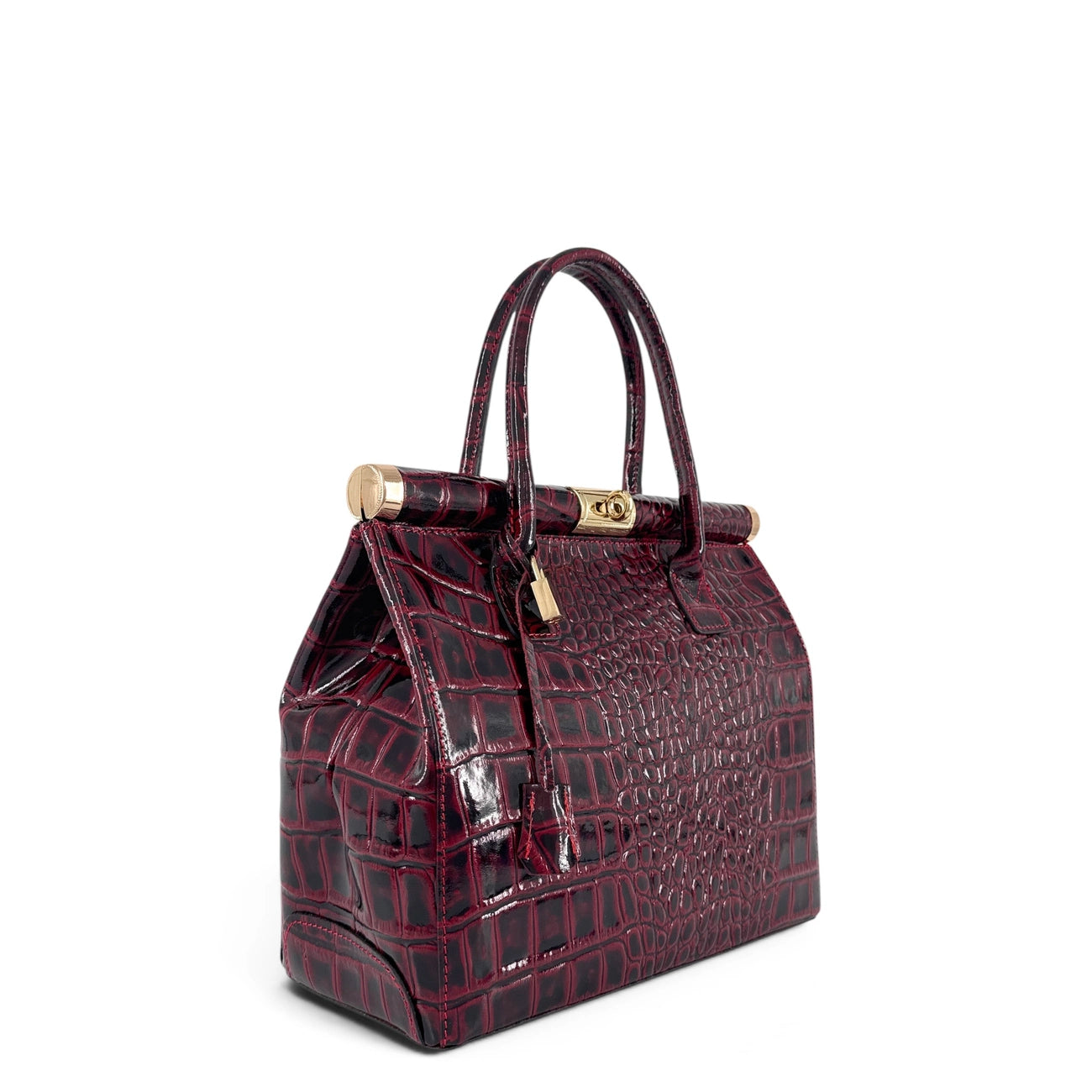 Bolsa HOBO cuero vintage MISS IRIS Caqui