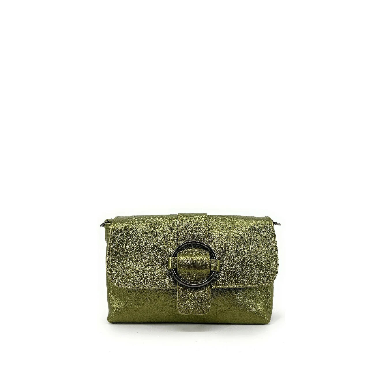 Mini bolso de cuero irismi VERONE Caqui irismi