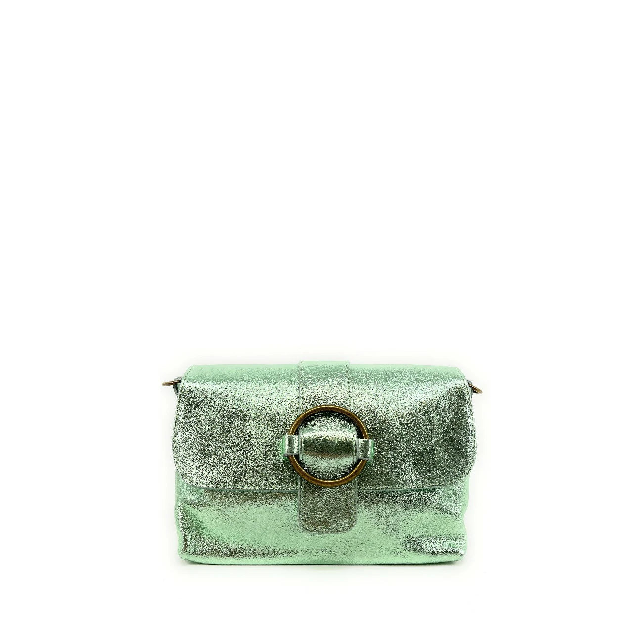 Mini bolso de cuero irismi VERONE Menta Frosty