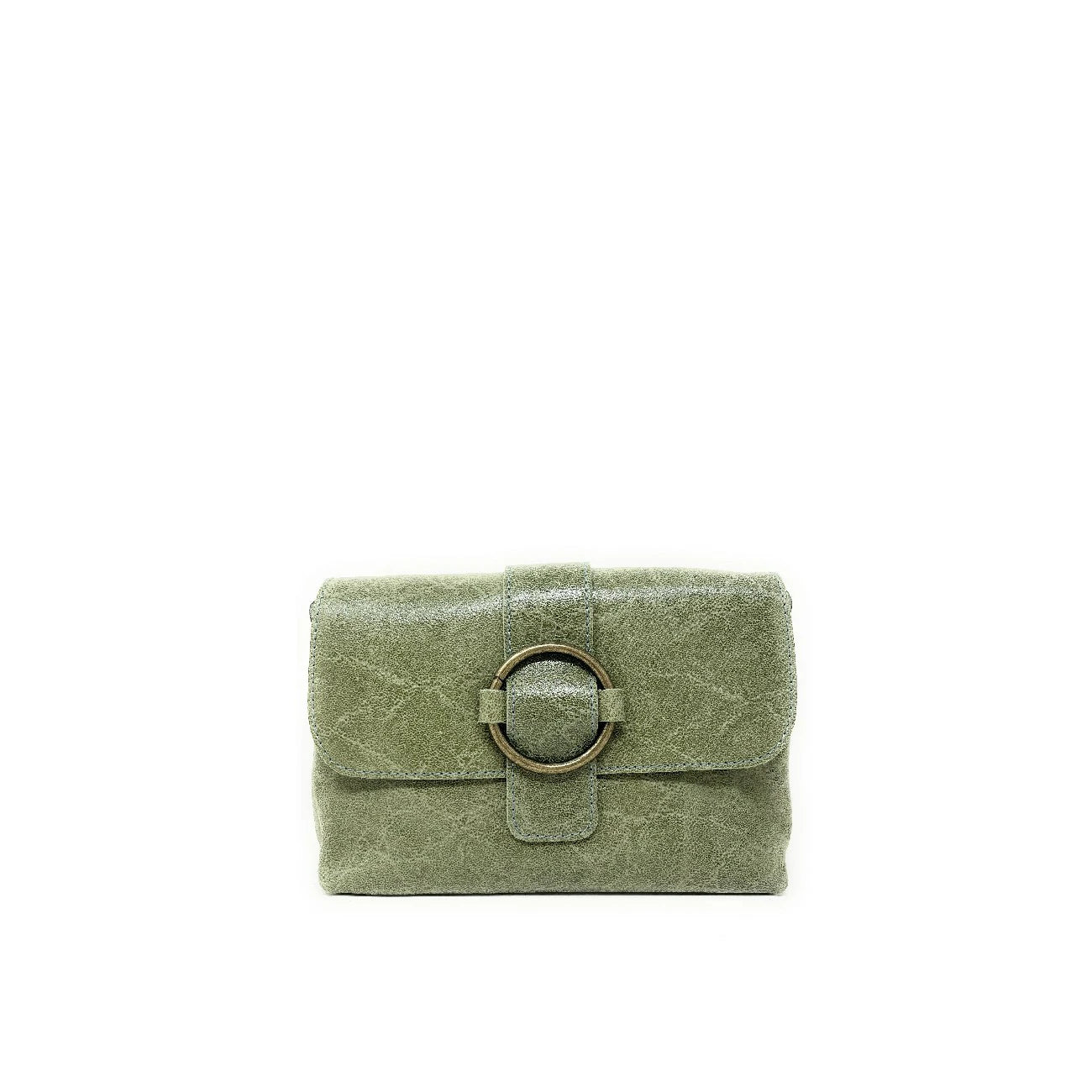 Mini sac en cuir lisse VERONE Vert pastel