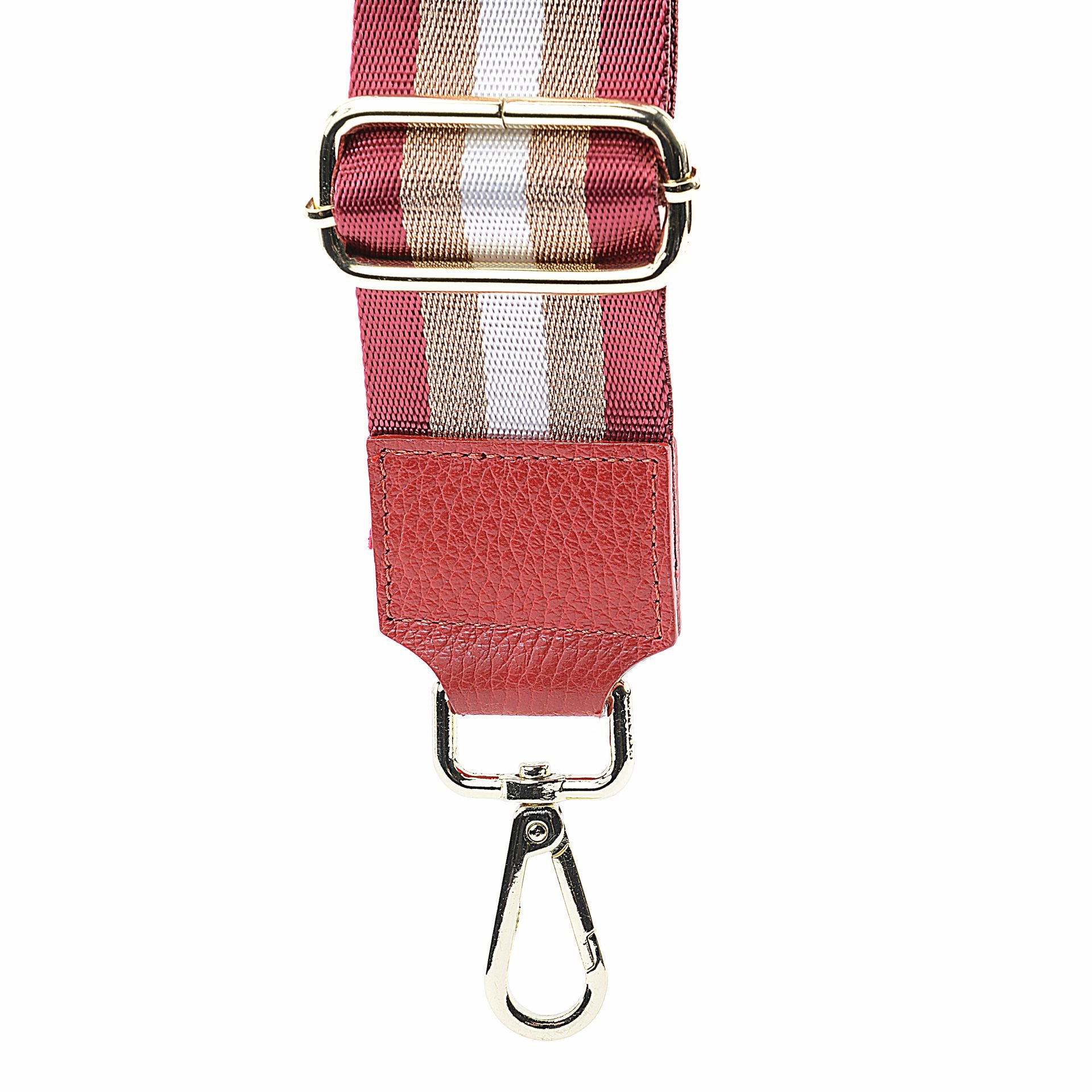 Bandoulière amovible pour sac à main BAYA Rouge garance