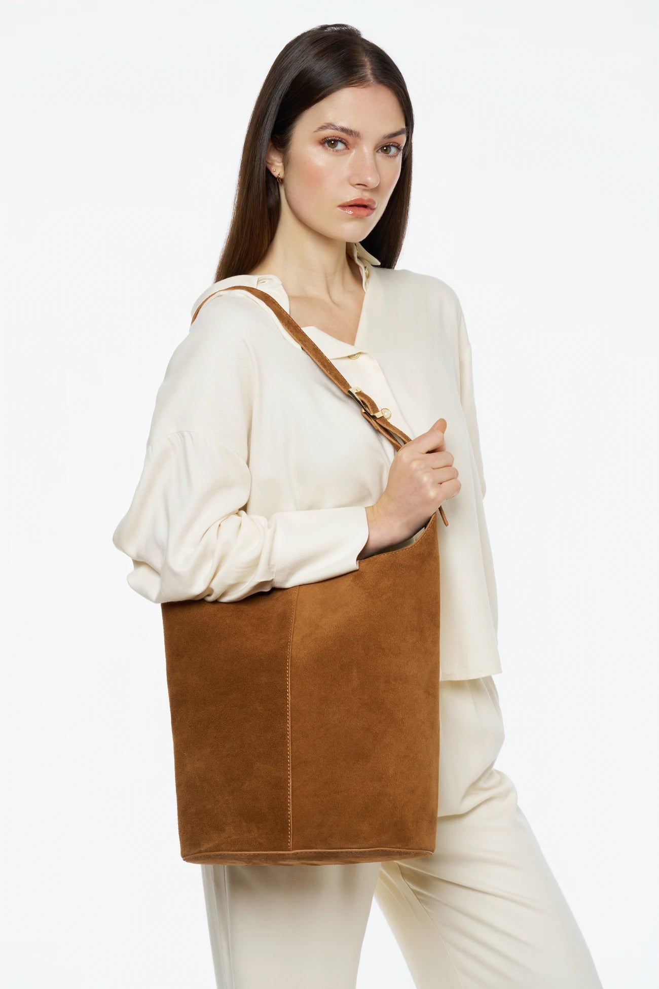 DAIM MESSAGE Bag HUYANA Light gray