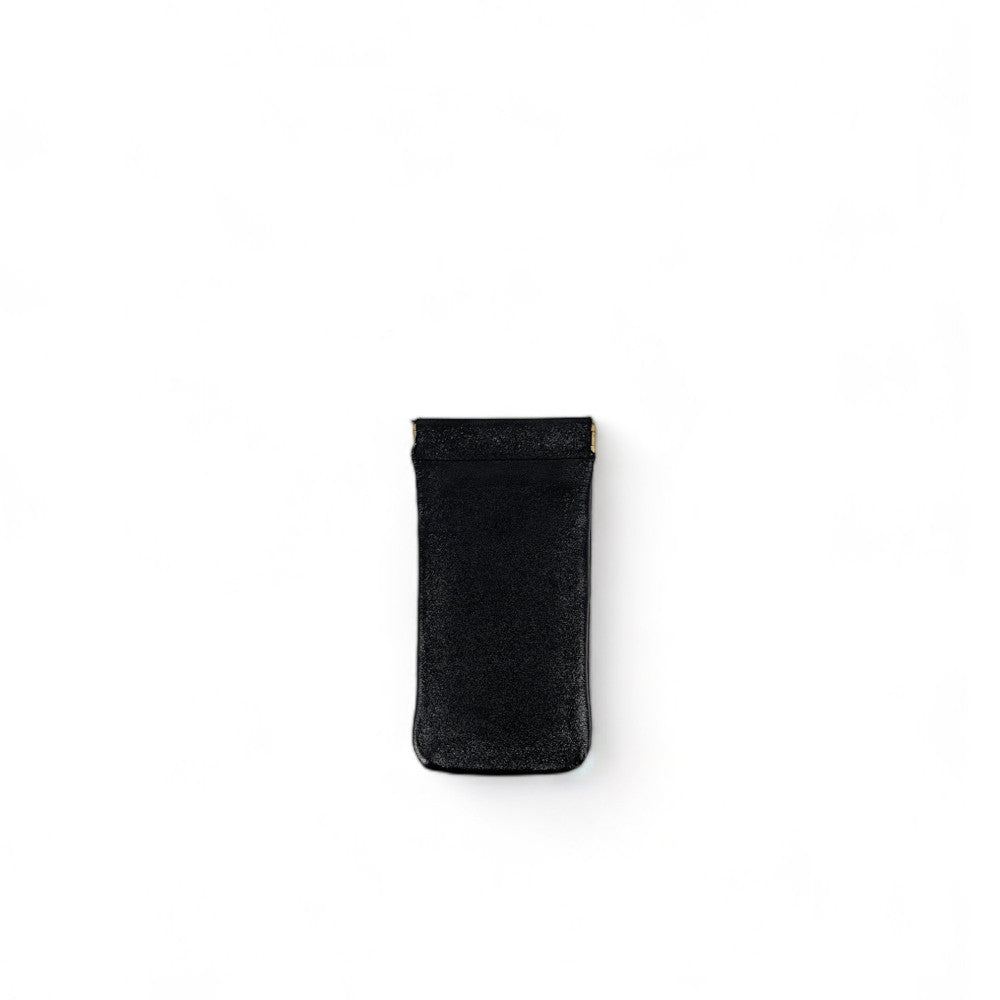 Etui à lunettes en cuir irisé OCULUS Noir irisé