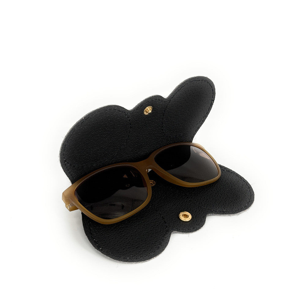 Etui à lunettes en cuir irisé PEANUT GLOW Nuit étoilée