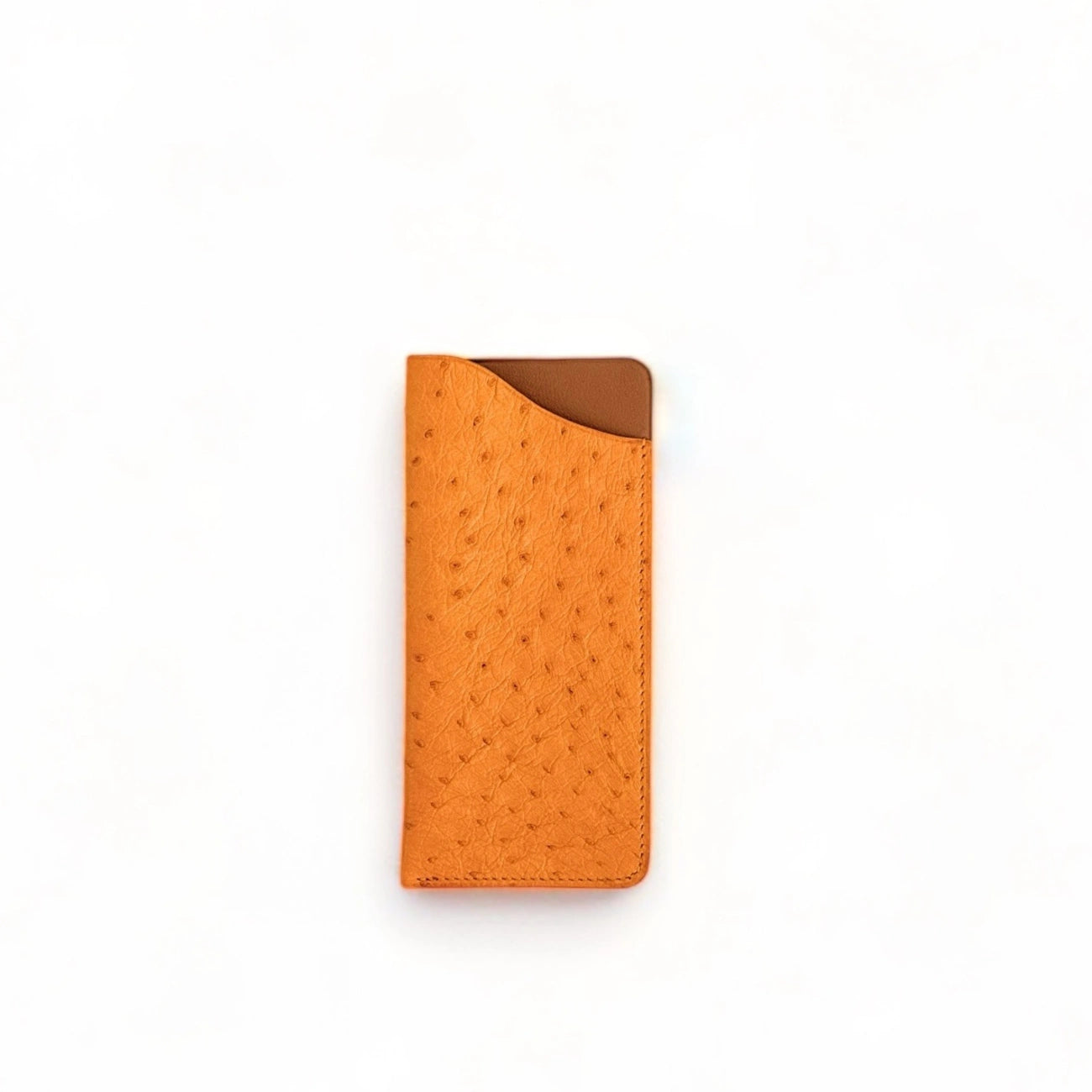 Haute-couture orange edition with kernels in leather edition orange edition