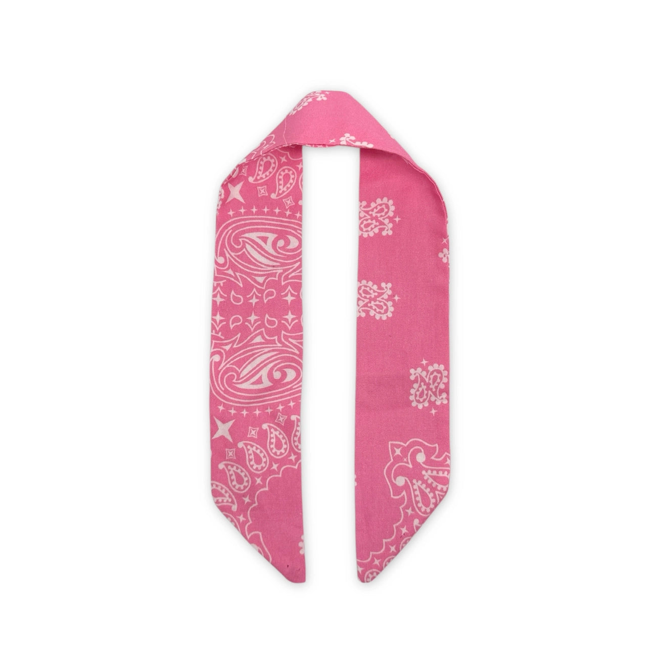 Foulard de sac en coton imprimé BANDANA Rose bubble gum