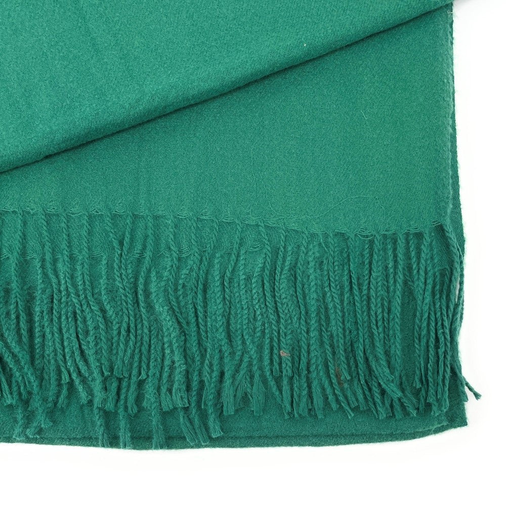 Foulard en laine, coton et viscose MISTRAL Vert intense