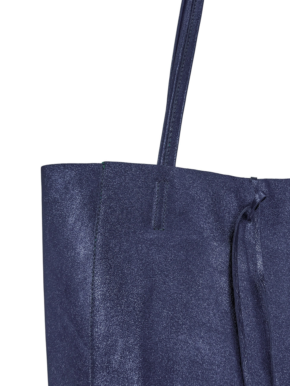 Bolso shopper de piel metalizada NICE Noche estrellada