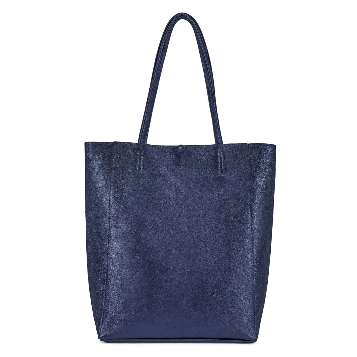 Bolso shopper de piel metalizada NICE Noche estrellada