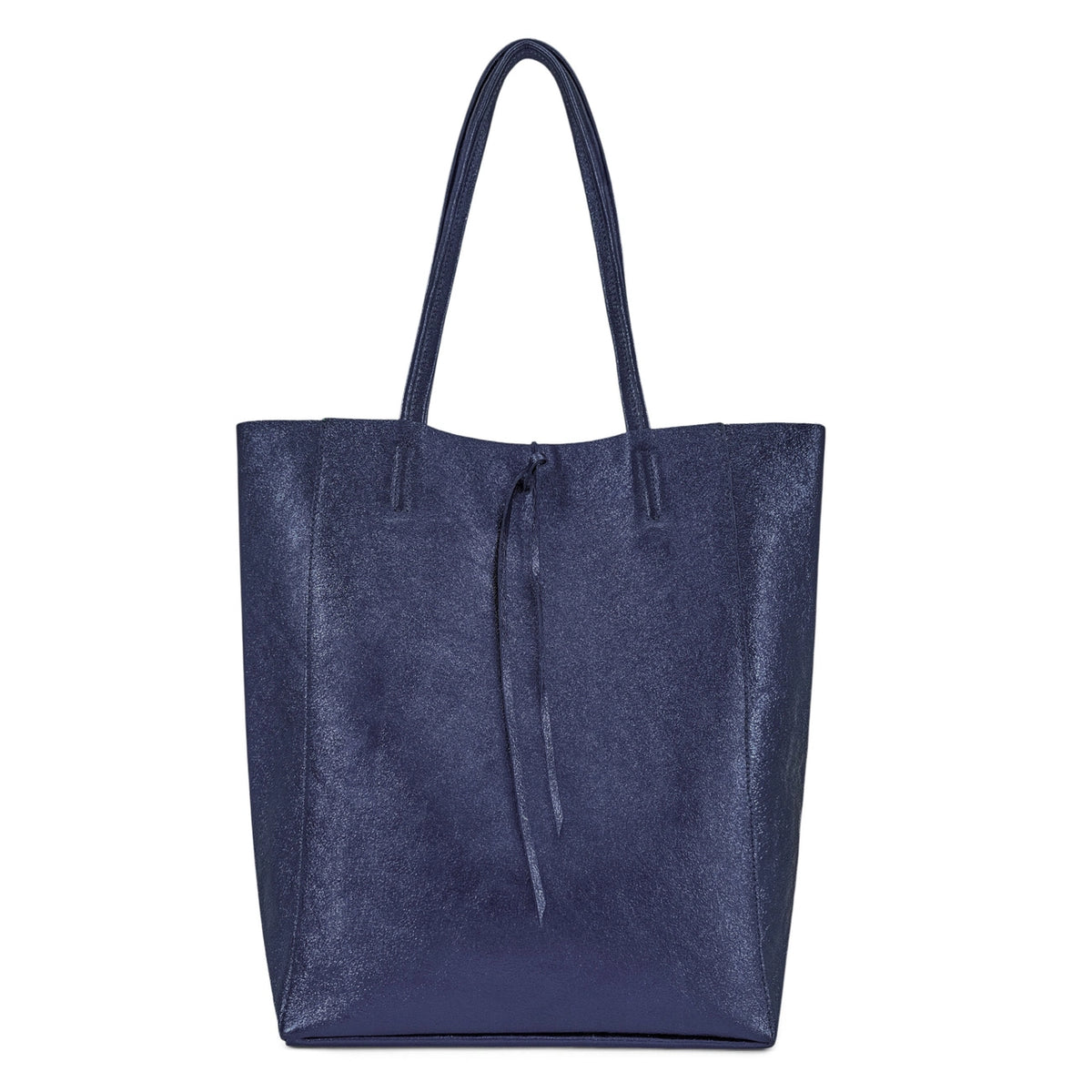Bolso shopper de piel metalizada NICE Noche estrellada
