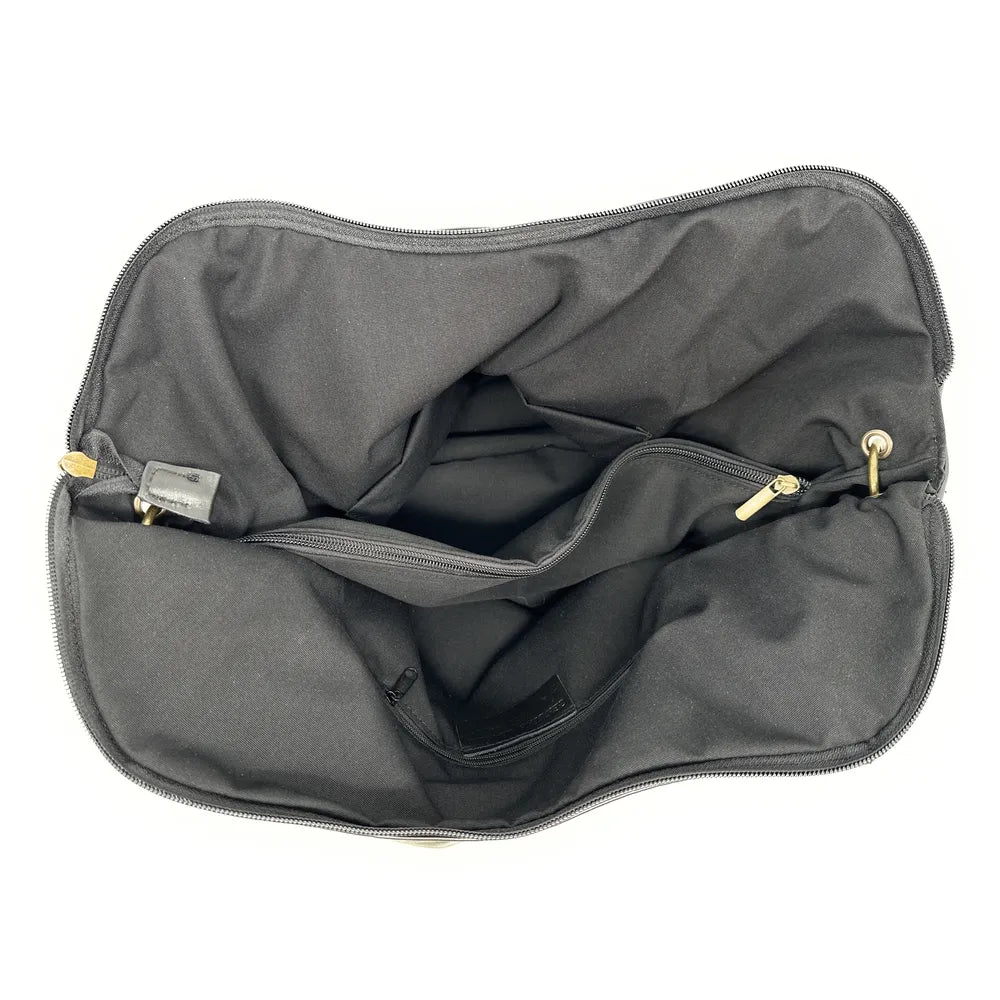 Sac porté épaule en cuir lisse CAMELIA Noir