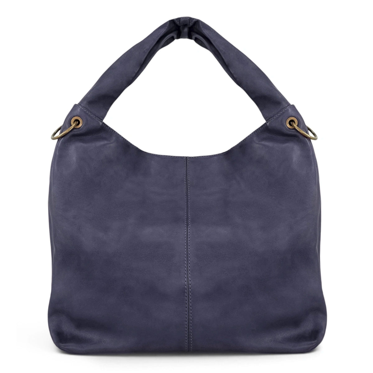 Bolso shopper de piel vintage MISS BARDOT negro