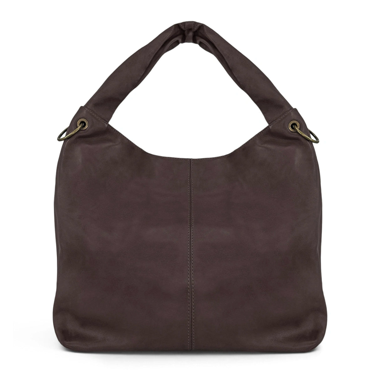 Bolso shopper de piel vintage MISS BARDOT negro