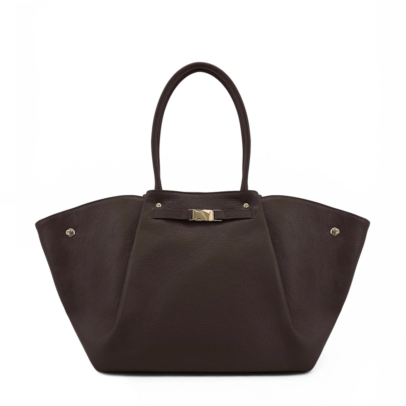 Bolsa HOBO correa de cuero irismi KIM Oro
