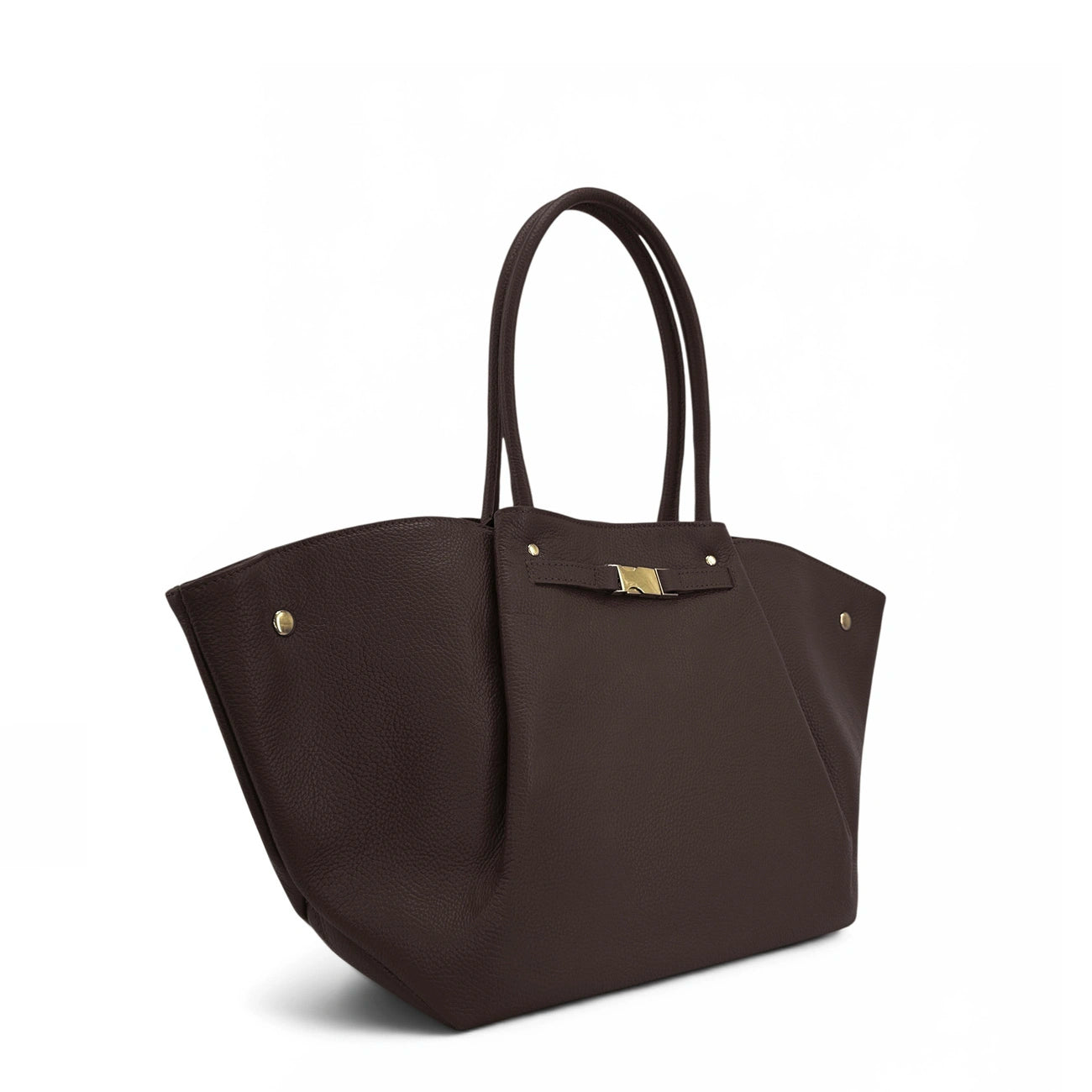 Bolsa HOBO correa de cuero irismi KIM Oro