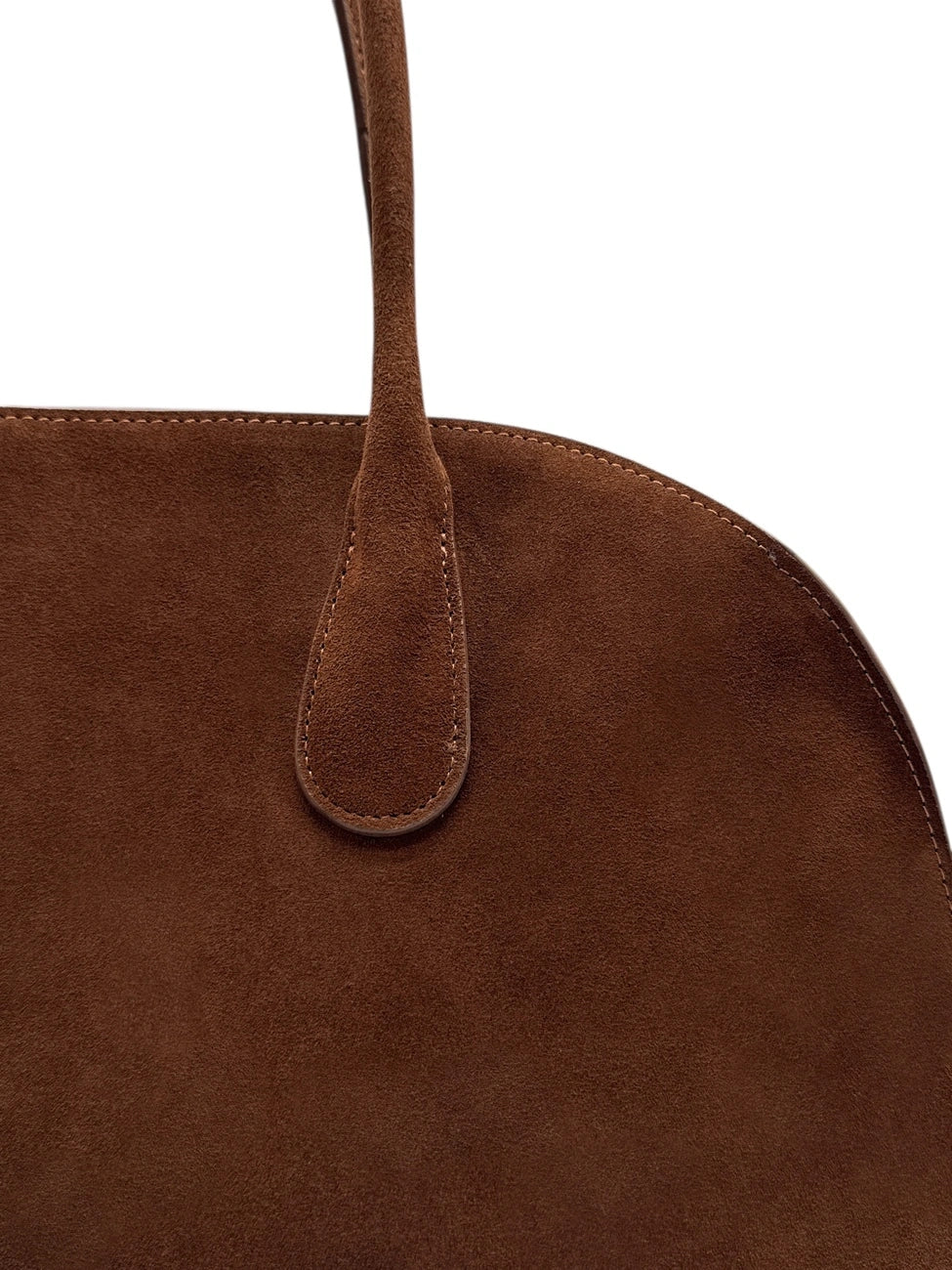 CONSTANCE Chestnut Suede Tote Bag