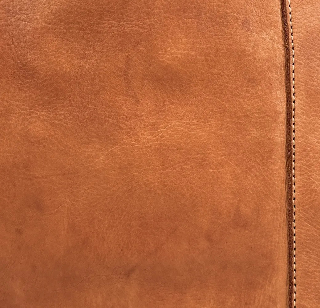 Grand sac en cuir souple tannage végétal STORM XL HURRICAN Camel Camel
