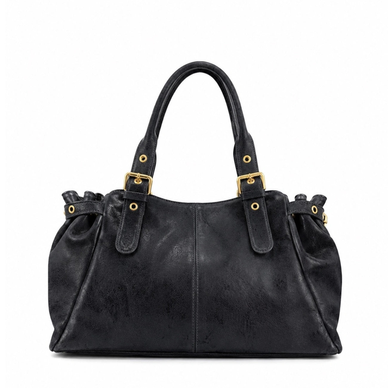 Sac bowling en cuir brossé NEW PRINCESS XL Noir