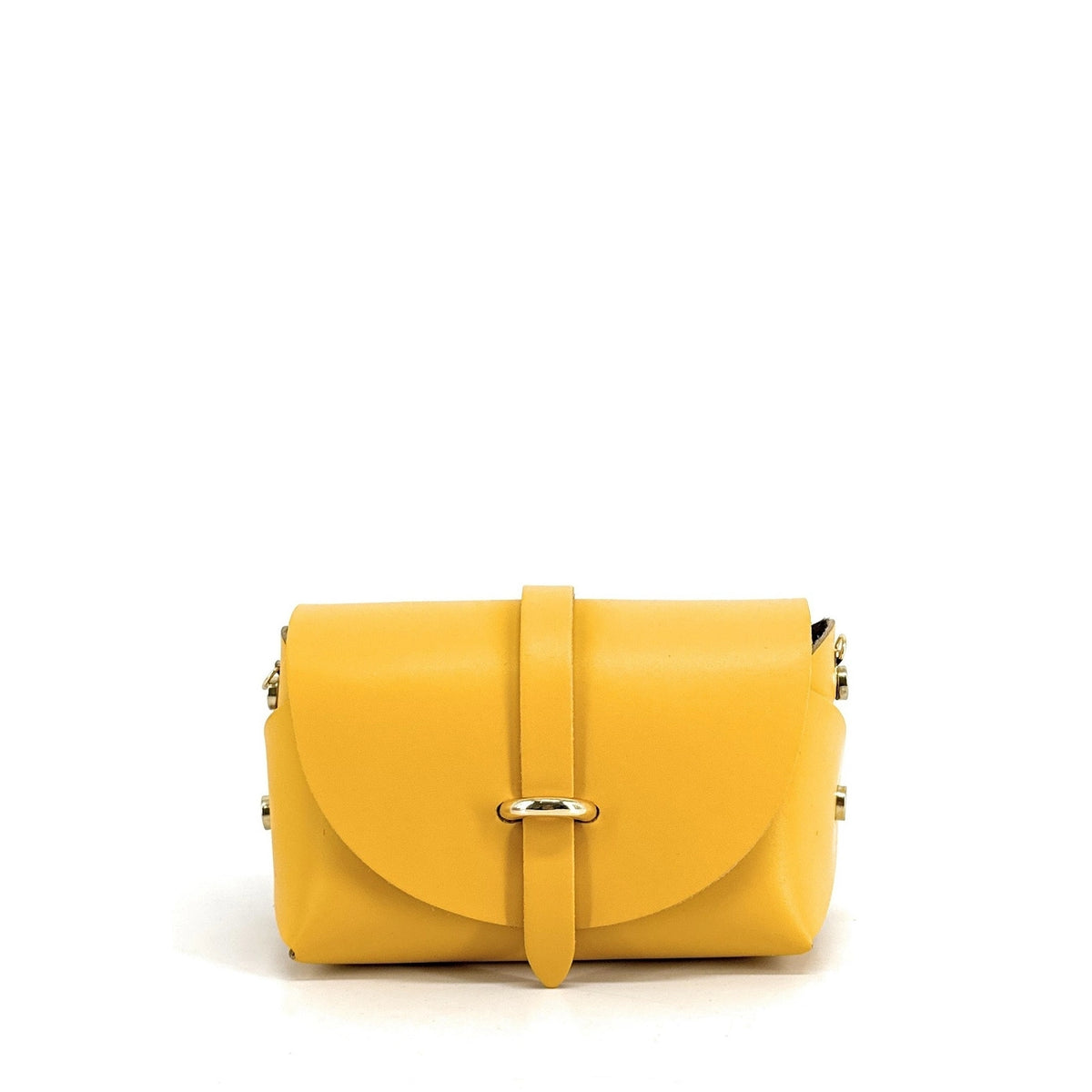 CANDY mini handbag in smooth leather Buttercup Yellow