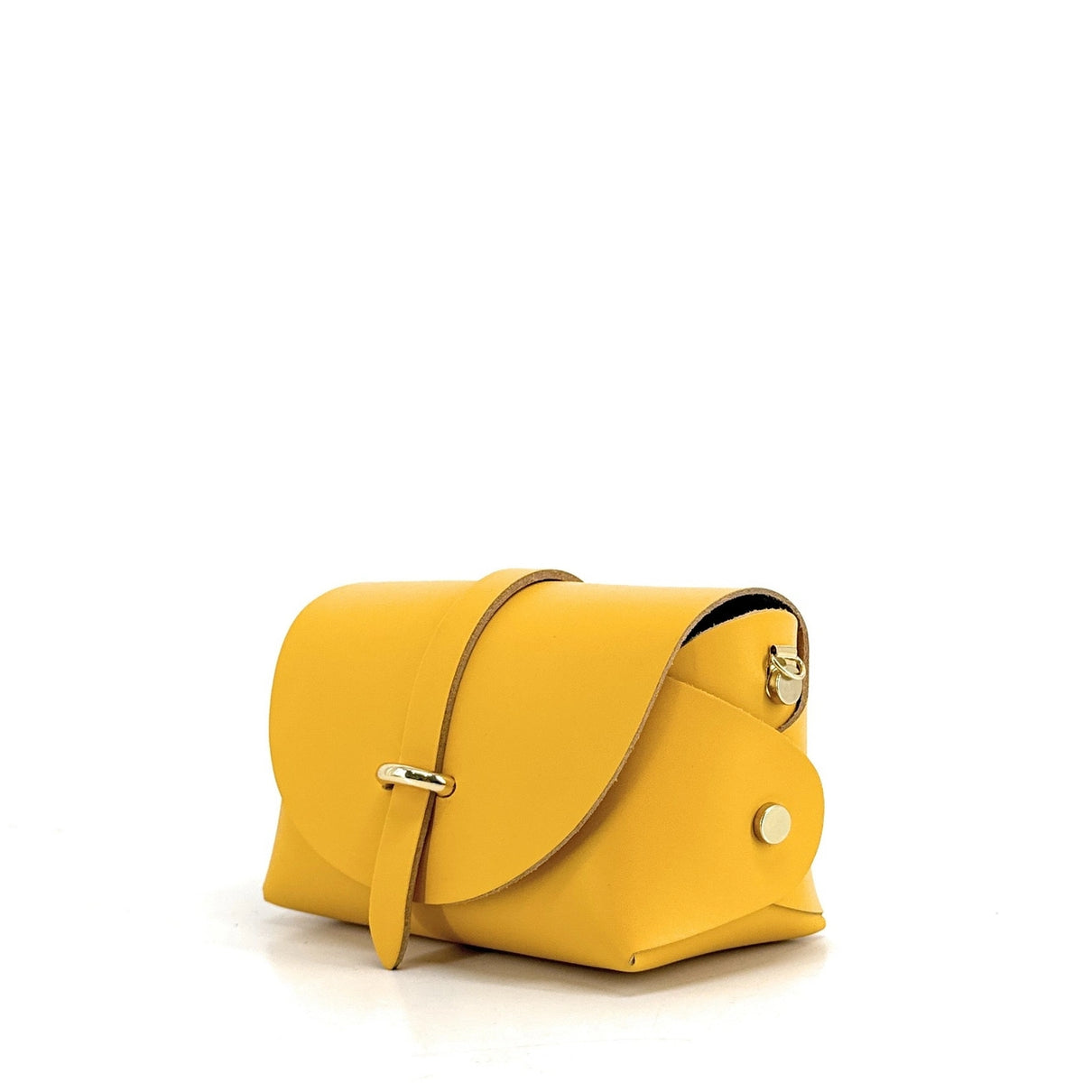 CANDY mini handbag in smooth leather Buttercup Yellow