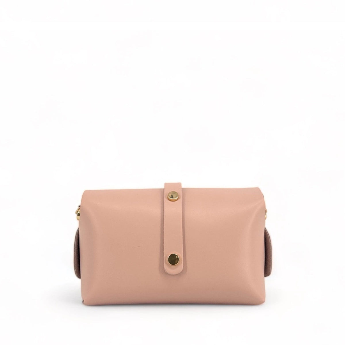 CANDY mini handbag in smooth leather Nude Pink